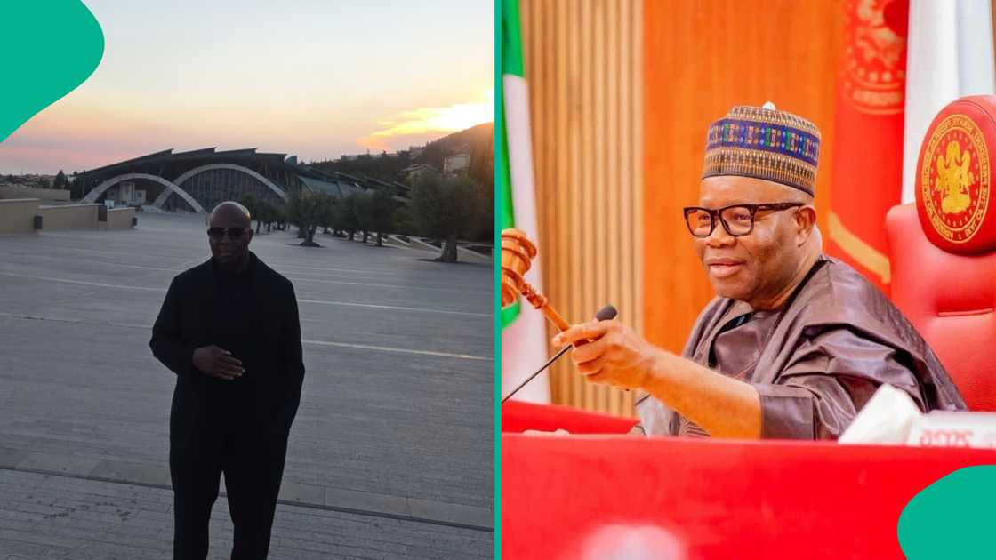 Godswill Akpabio, St Padre Pio shrine, Akpabio Italy visit, Nigeria banditry, Nigeria terrorism, 2027 elections, Senate President Akpabio