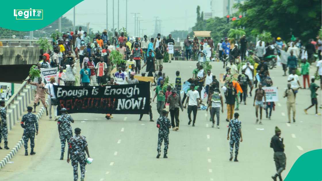 Protesters arraigned in court