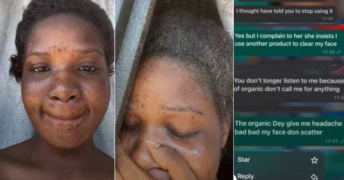 Lady in tears as boyfriend breaks up with her Lady in tears as boyfriend breaks up with her