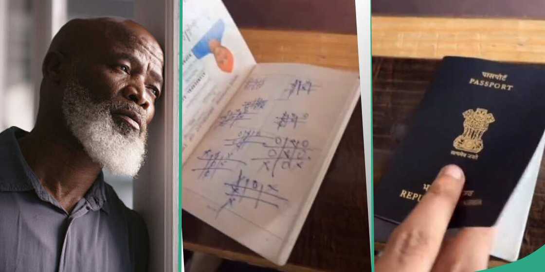 Passport, man, kids Passport, man, kids