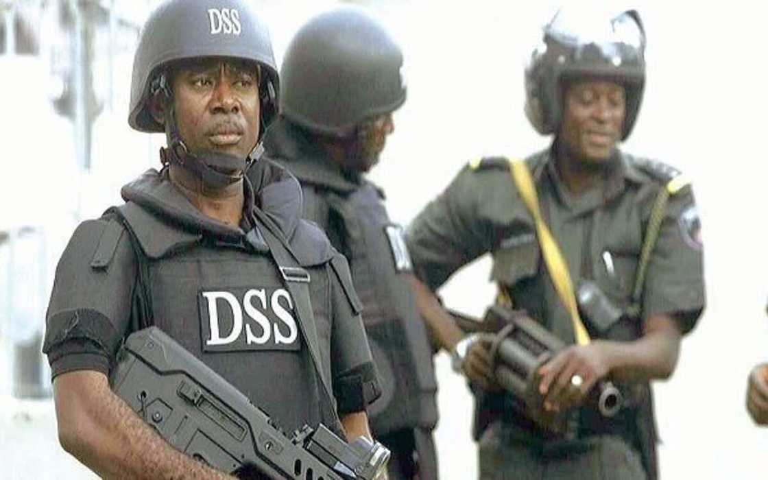 Yanzu-yanzu: DSS ta hana 'yan jarida shiga inda ake tuhumar Magu a Aso Villa