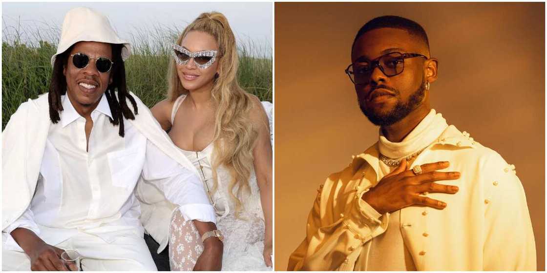 Beyoncé and Jay Z at Michael Rubin's all white party, Lojay Beyoncé and Jay Z at Michael Rubin's all white party, Lojay