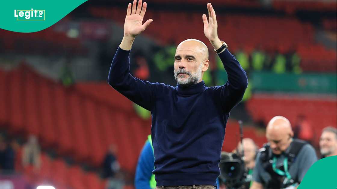 Pep Guardiola, Arsenal, Manchester City, Wembley Stadium, Carabao Cup. Pep Guardiola, Arsenal, Manchester City, Wembley Stadium, Carabao Cup.