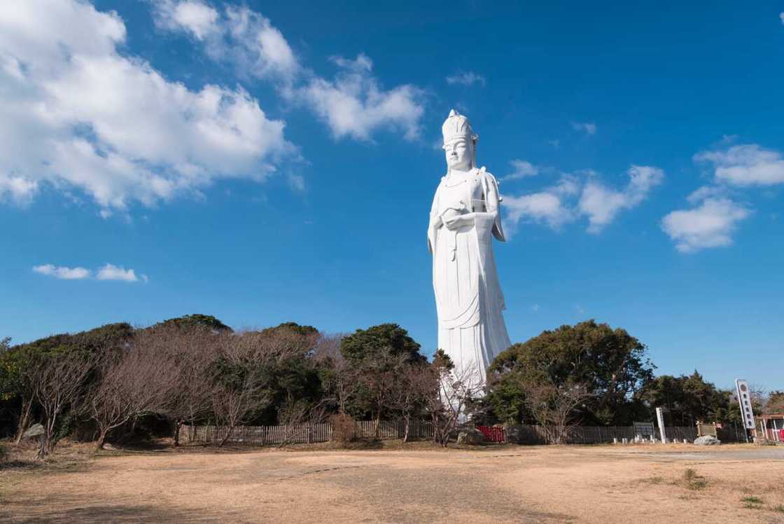 Buddha statue in Ushiku, Ibaraki Prefecture, Japan