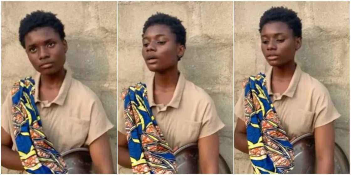 The young girl wowed many with her angelic voice The young girl wowed many with her angelic voice