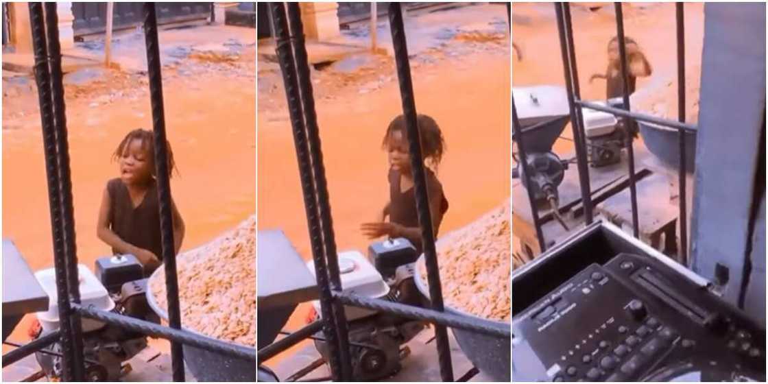 The little boy has warmed hearts on social media The little boy has warmed hearts on social media