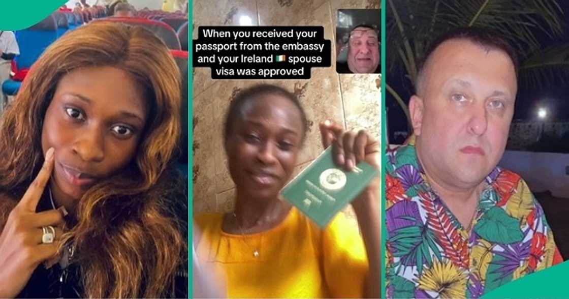 Lady rejoices after getting international passport Lady rejoices after getting international passport
