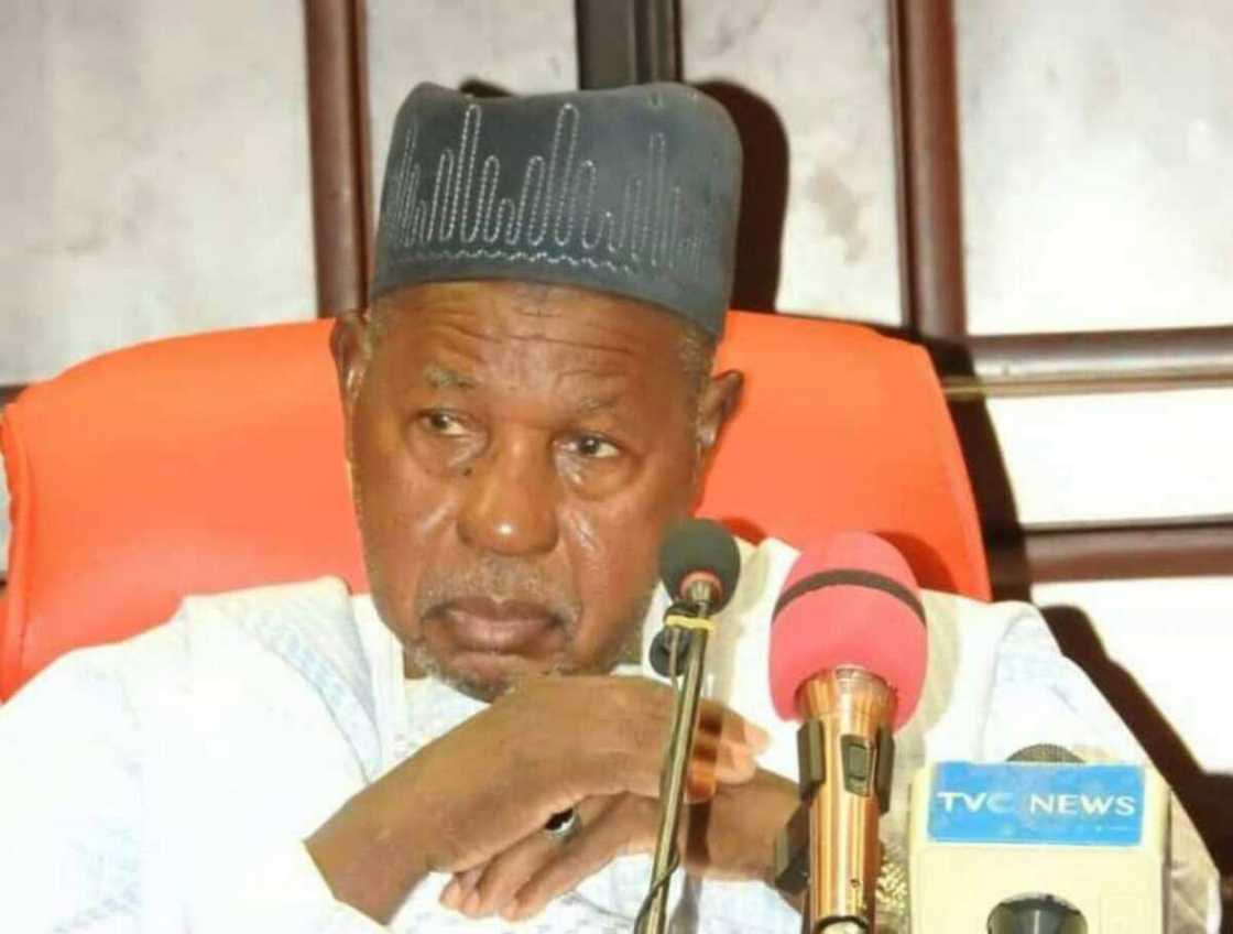 Gwamna Aminu Bello Masari. Gwamna Aminu Bello Masari.