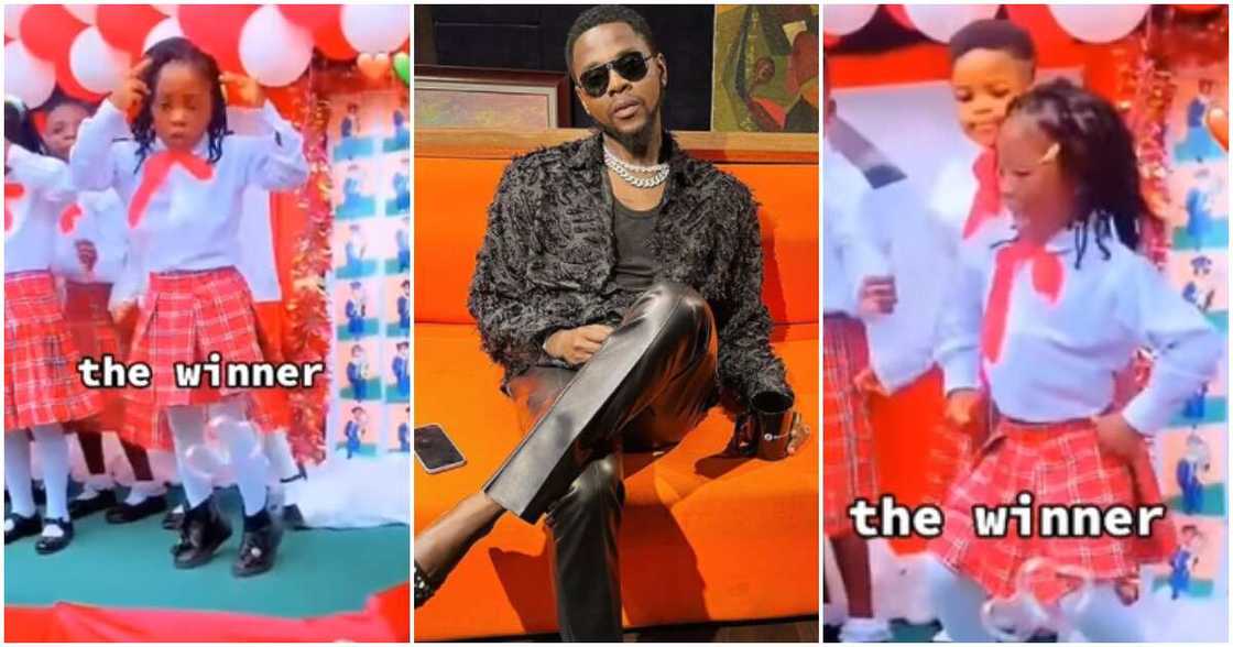 Kizz Daniel gushes over school girl Kizz Daniel gushes over school girl