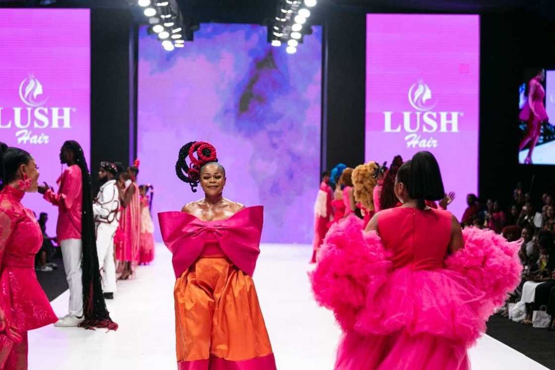 Beyond the Runway: Lush Hair Steals the Spotlight at Lagos Fashion Week's 10th Edition