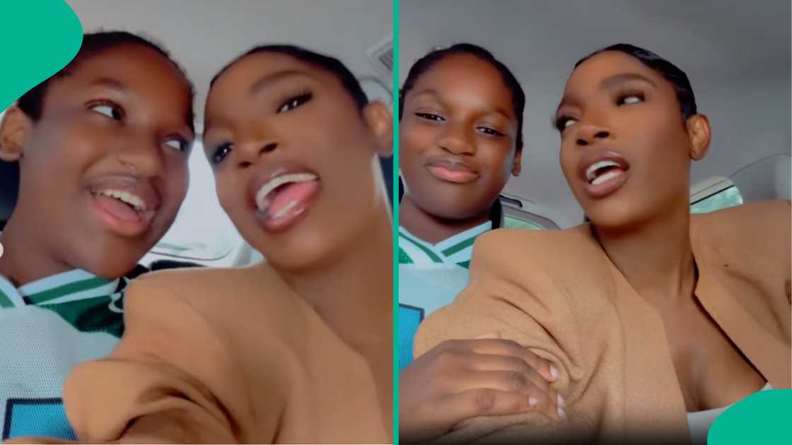 Olivia Idibia acts as Madea in throwback video. Olivia Idibia acts as Madea in throwback video.