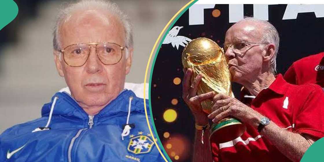 Mario Zagallo ya kwanta dama Mario Zagallo ya kwanta dama