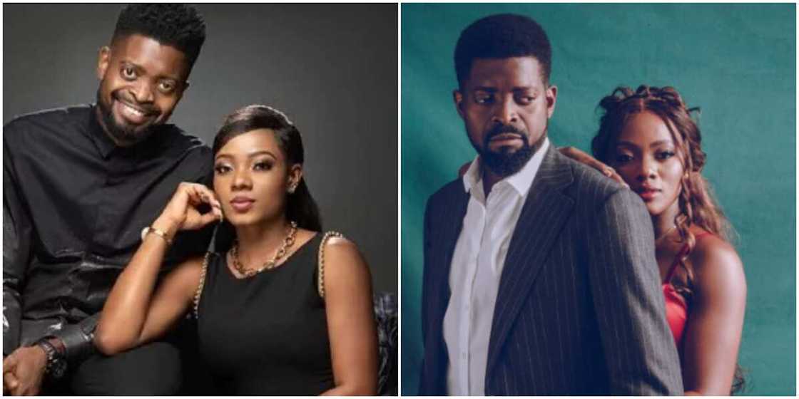 Basketmouth and wife