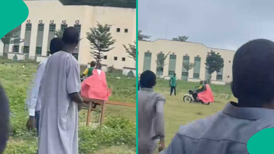 Video shows man who tried entering female hostel.