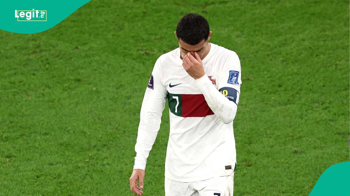 Cristiano Ronaldo, Portugal, Morocco, 2022 FIFA World Cup, Qatar.