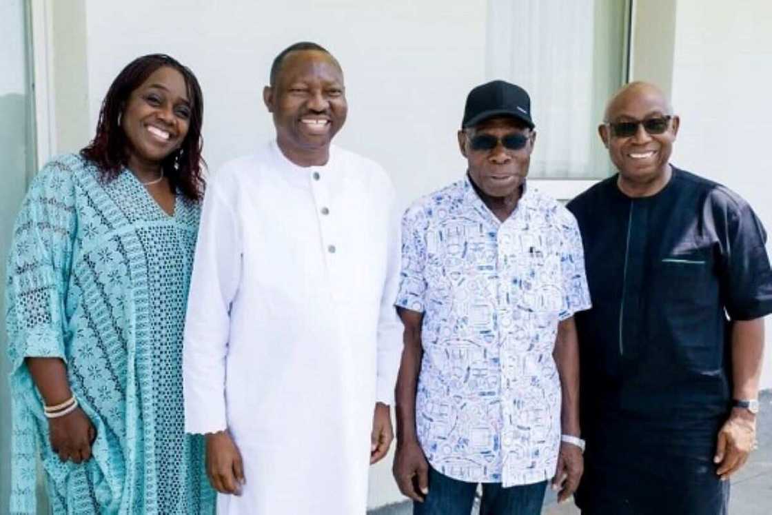 Kemi Adeosun, Olusegun Obasanjo, Abeokuta, Ogun state