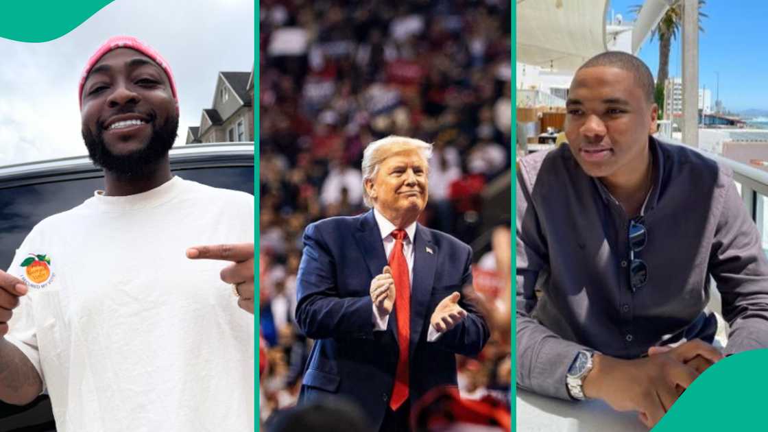 Donald Trump wins US election: South African man slams Davido for voting in America. Donald Trump wins US election: South African man slams Davido for voting in America.