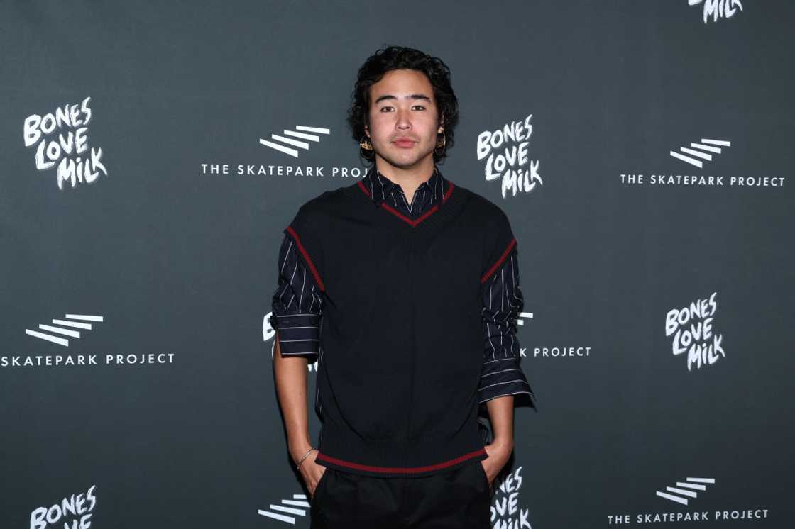 Nico Hiraga at a skating event