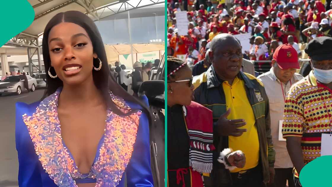 Chidimma Adetshina's speech sparks anger in South Africa.