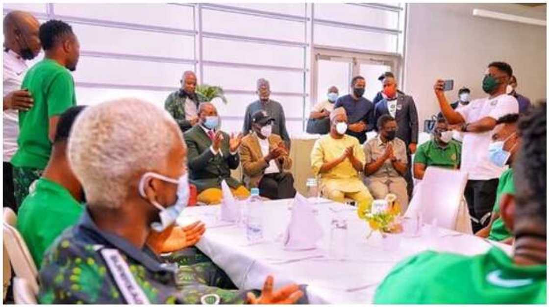 Super Eagles, Sanwo-Olu Super Eagles, Sanwo-Olu