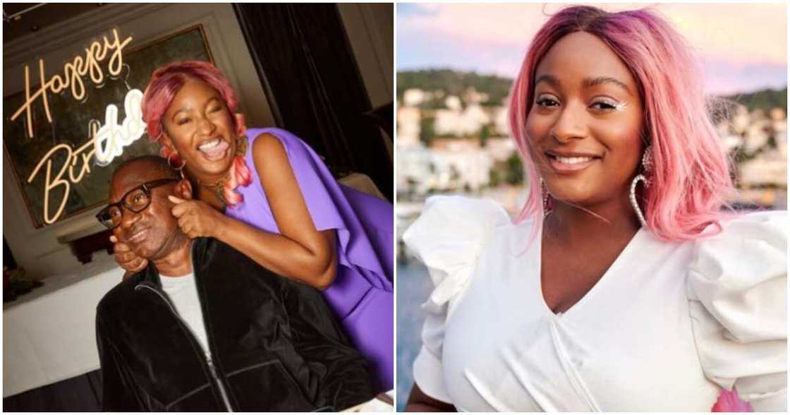 Femi Otedola and his daughter DJ Cuppy Femi Otedola and his daughter DJ Cuppy
