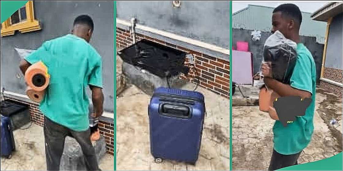 Man dragged for reclaiming wigs he bought for ex Man dragged for reclaiming wigs he bought for ex