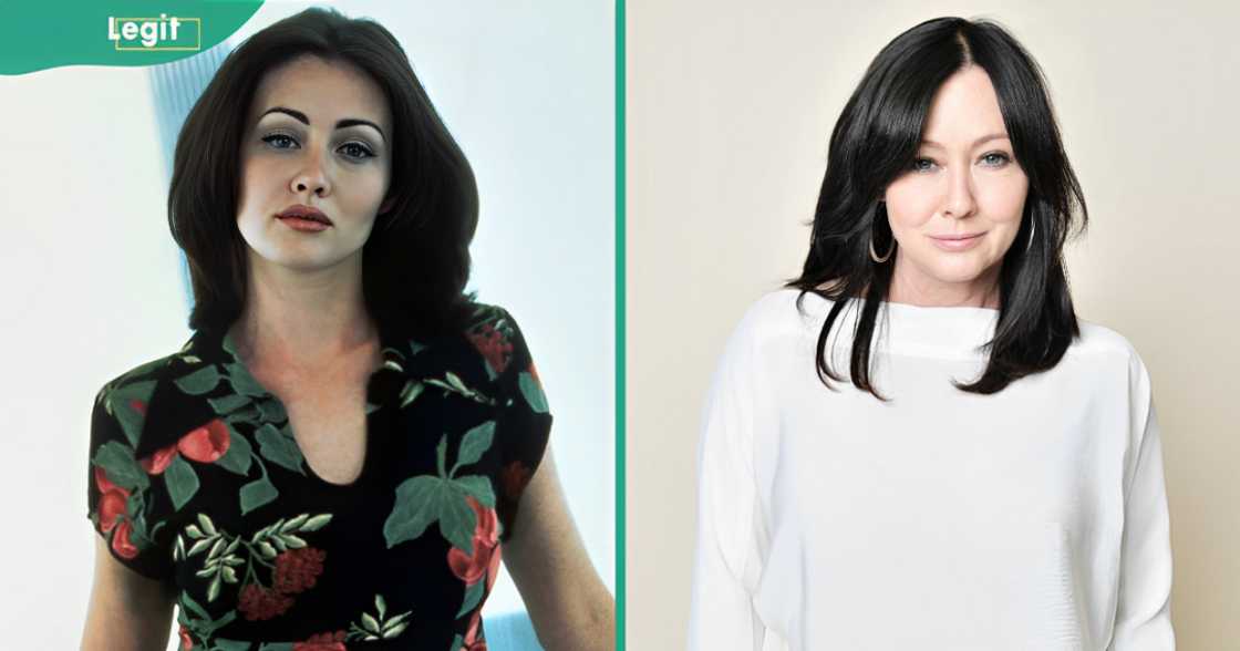 Shannen Doherty poses in a promotional photo for Charmed. The actress poses for a portrait in the Getty Images & People Magazine Portrait Studio. Shannen Doherty poses in a promotional photo for Charmed. The actress poses for a portrait in the Getty Images & People Magazine Portrait Studio.