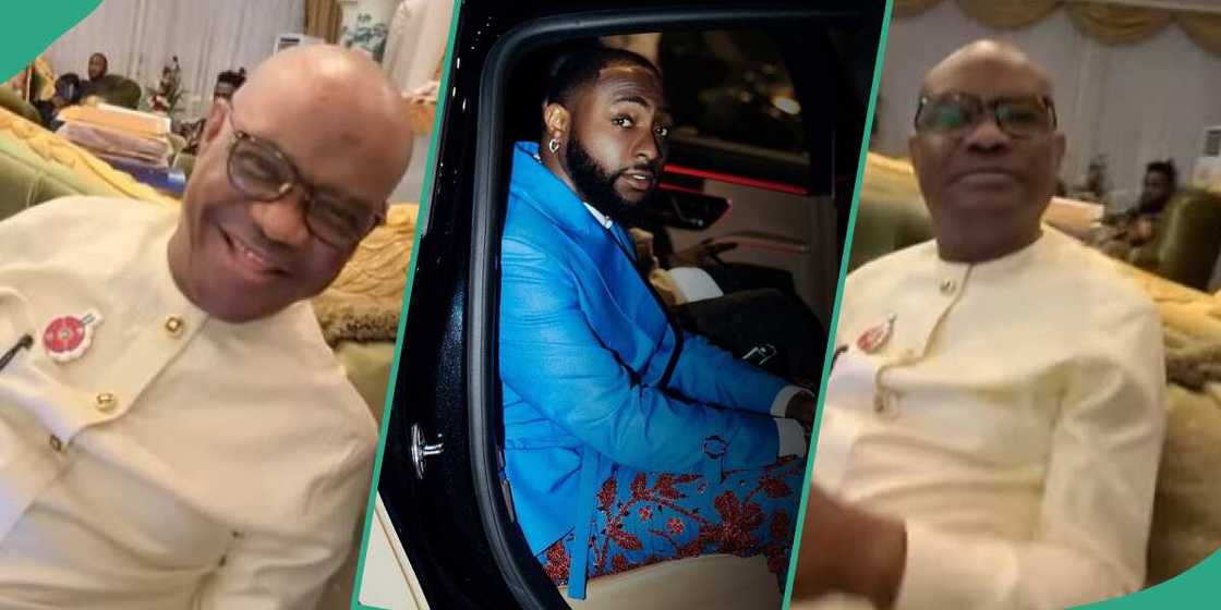 Clips of Davido hanging out with FCT OO1, Nyesom Wike Clips of Davido hanging out with FCT OO1, Nyesom Wike
