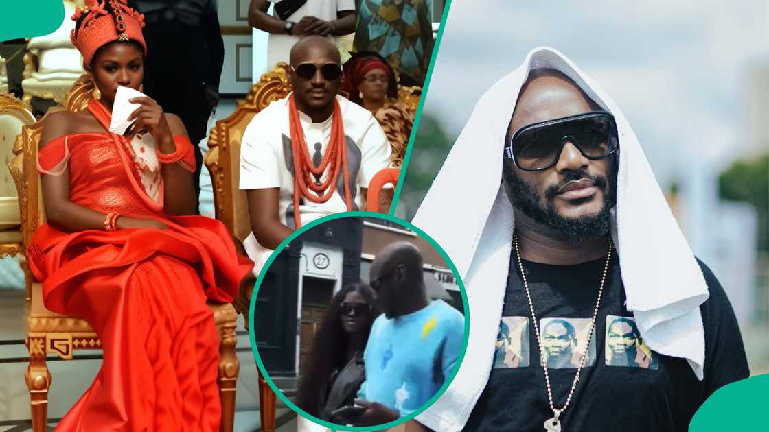 2baba shares new video with his love Natasha.