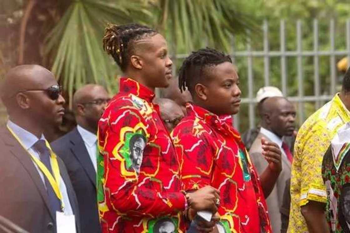 Mugabe's sons were on a partying spree as their embattled dad negotiated his future in Harare Mugabe's sons were on a partying spree as their embattled dad negotiated his future in Harare
