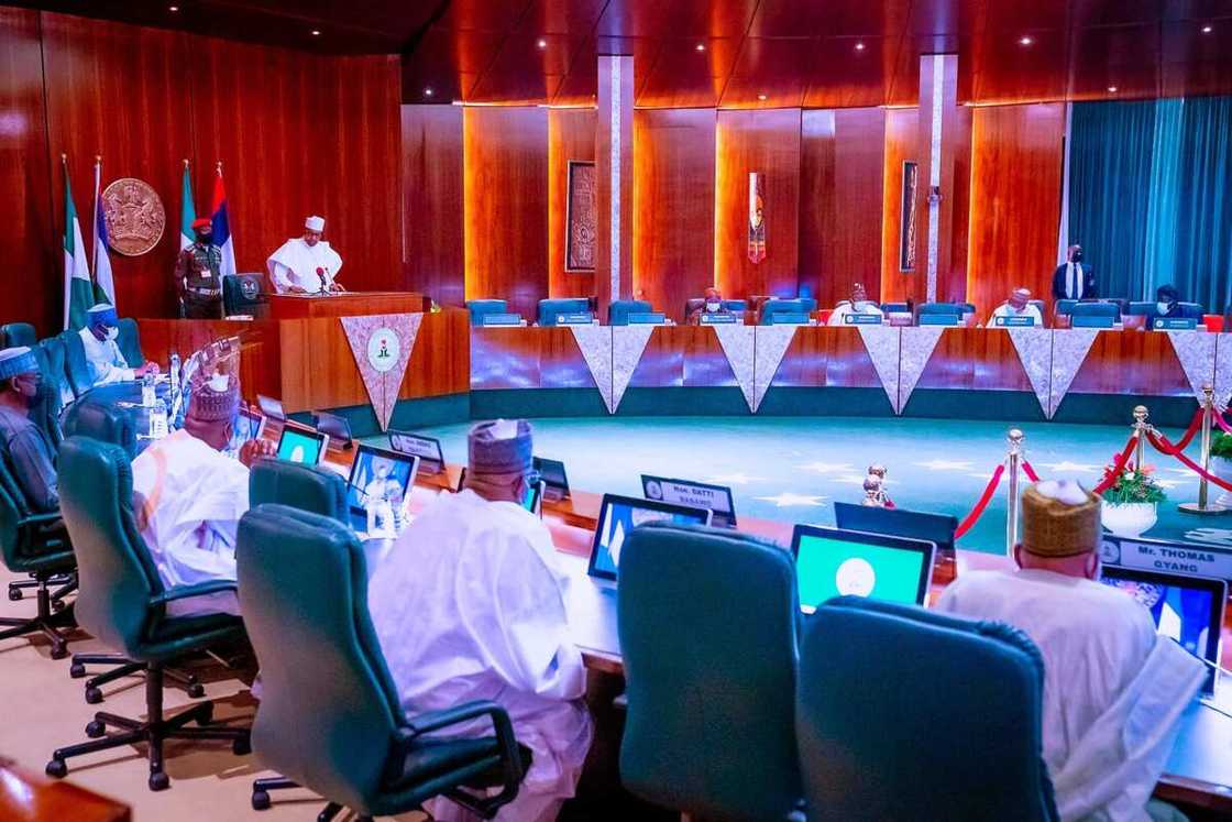 Buhari: People Could Have Been Trekking from Lagos to Ibadan if We Didn't Build Road, Rails Buhari: People Could Have Been Trekking from Lagos to Ibadan if We Didn't Build Road, Rails