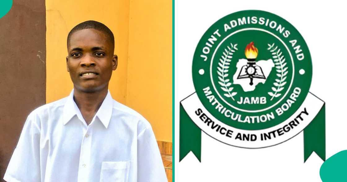 A UNIBEN student who went back to write JAMB in 2025 celebrated after scoring over 300 A UNIBEN student who went back to write JAMB in 2025 celebrated after scoring over 300