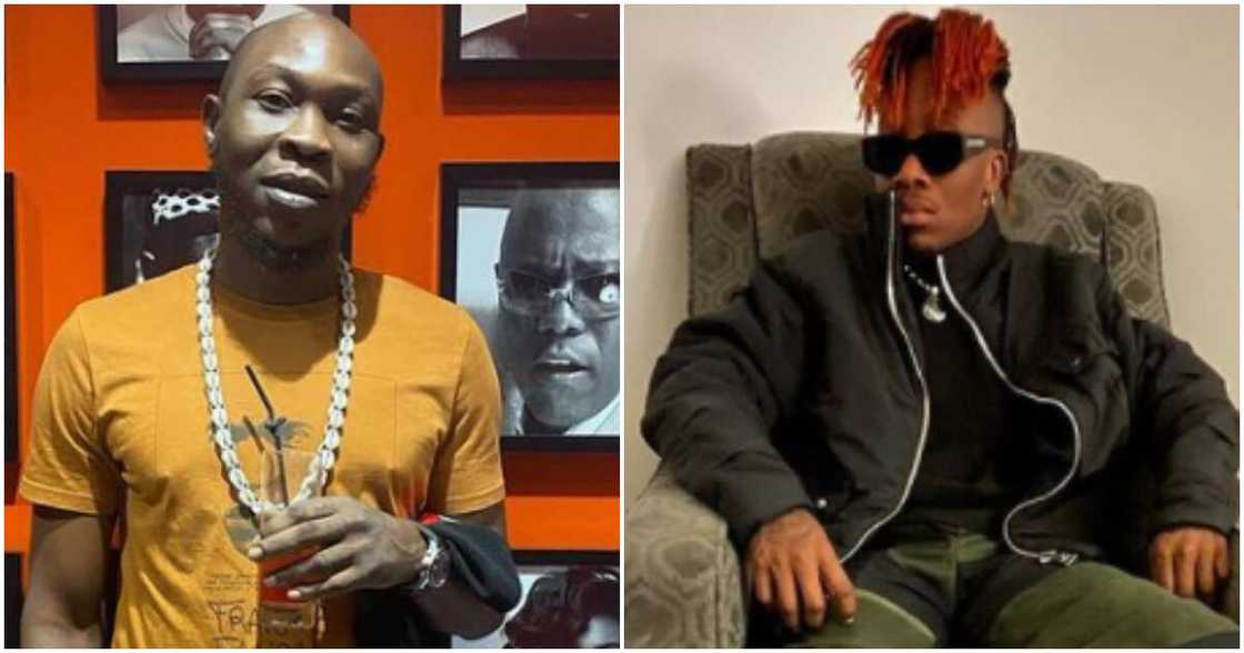 Seun Kuti reacts to Oxlade's tape