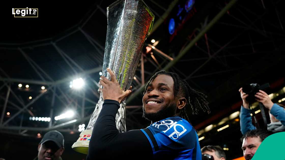 Ademola Lookman, Atalanta, UEFA Europa League, Ireland, Dublin. Ademola Lookman, Atalanta, UEFA Europa League, Ireland, Dublin.