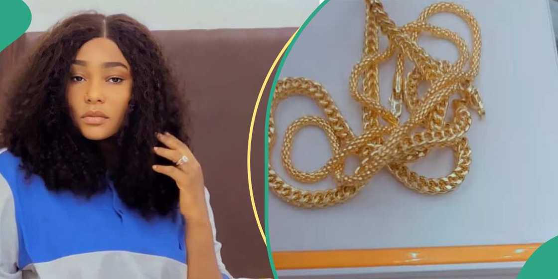 Actress gifts her man N5m gold for Valentine