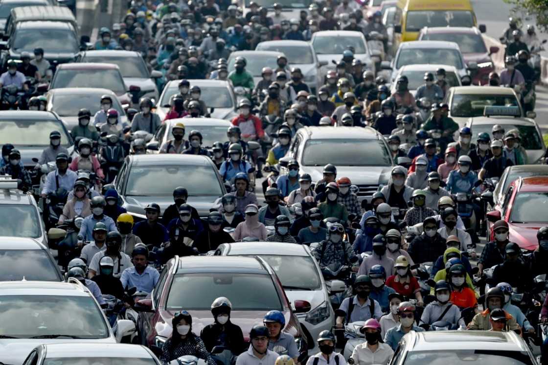The government plans to block fossil-fuelled bikes from Hanoi's centre by next July