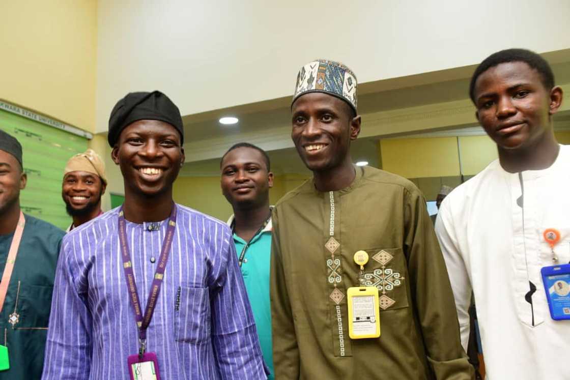 Federal Ministry of Education officials create awareness about the FSB scholarship at KWASU.