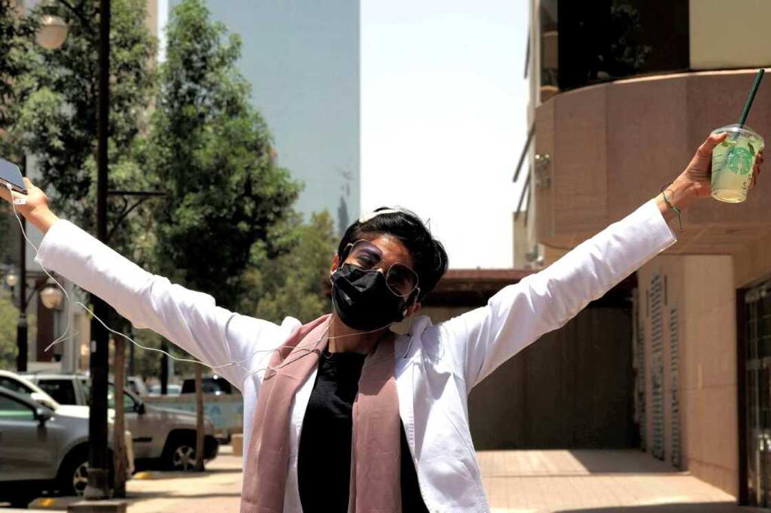 The 'boy' haircut has become strikingly visible on the streets of the Saudi capital The 'boy' haircut has become strikingly visible on the streets of the Saudi capital