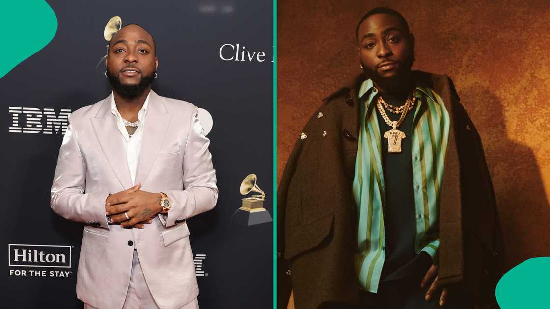 Davido shares post about his birthday. Davido shares post about his birthday.