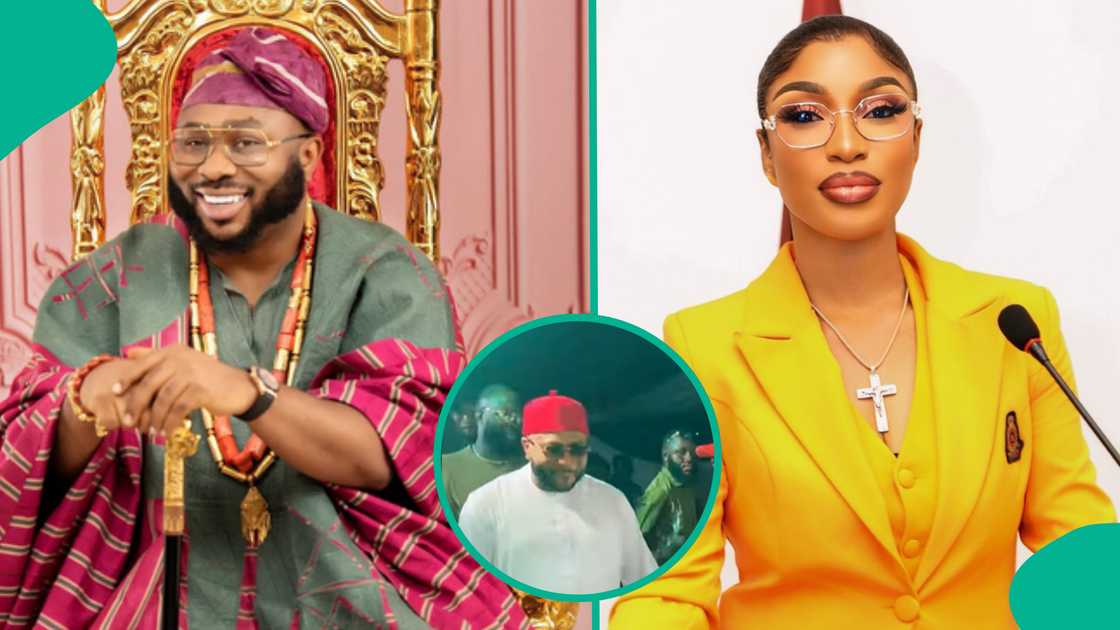 Businessman Olakunle Churchill among celebrities who stormed naming ceremony in Abuja. Businessman Olakunle Churchill among celebrities who stormed naming ceremony in Abuja.