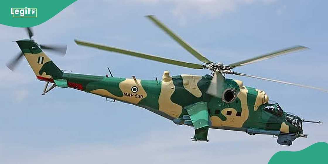 NAF helicopter crashes in Kaduna, eyewitnesses speak NAF helicopter crashes in Kaduna, eyewitnesses speak