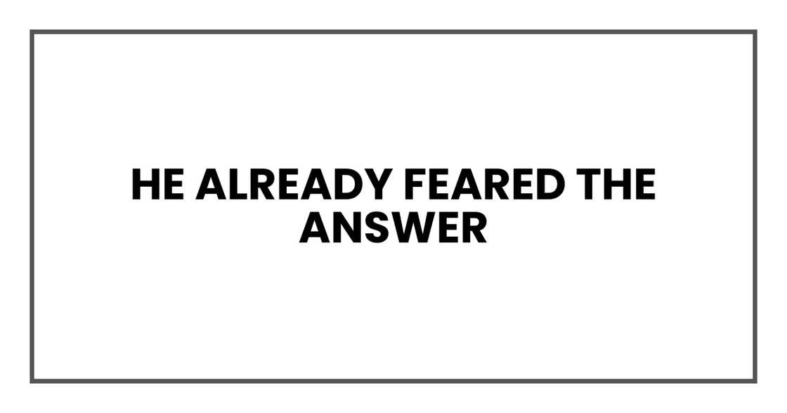Father's fear Father's fear