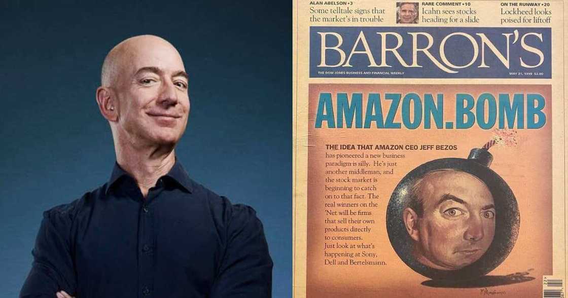 Jeff Bezos posted an article spelling doom for Amazon. Jeff Bezos posted an article spelling doom for Amazon.