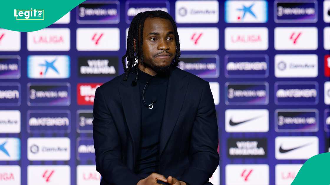 Ademola Lookman, Atletico Madrid, Wanda Metropolitano, Madrid, Spain.