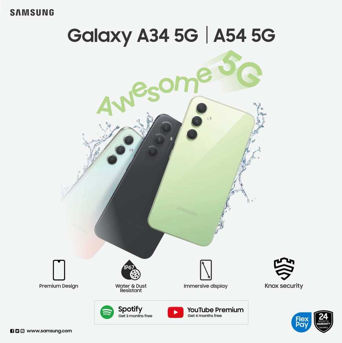 The Samsung Galaxy A54 5G and Galaxy A34 5G: Awesome Experiences for All The Samsung Galaxy A54 5G and Galaxy A34 5G: Awesome Experiences for All