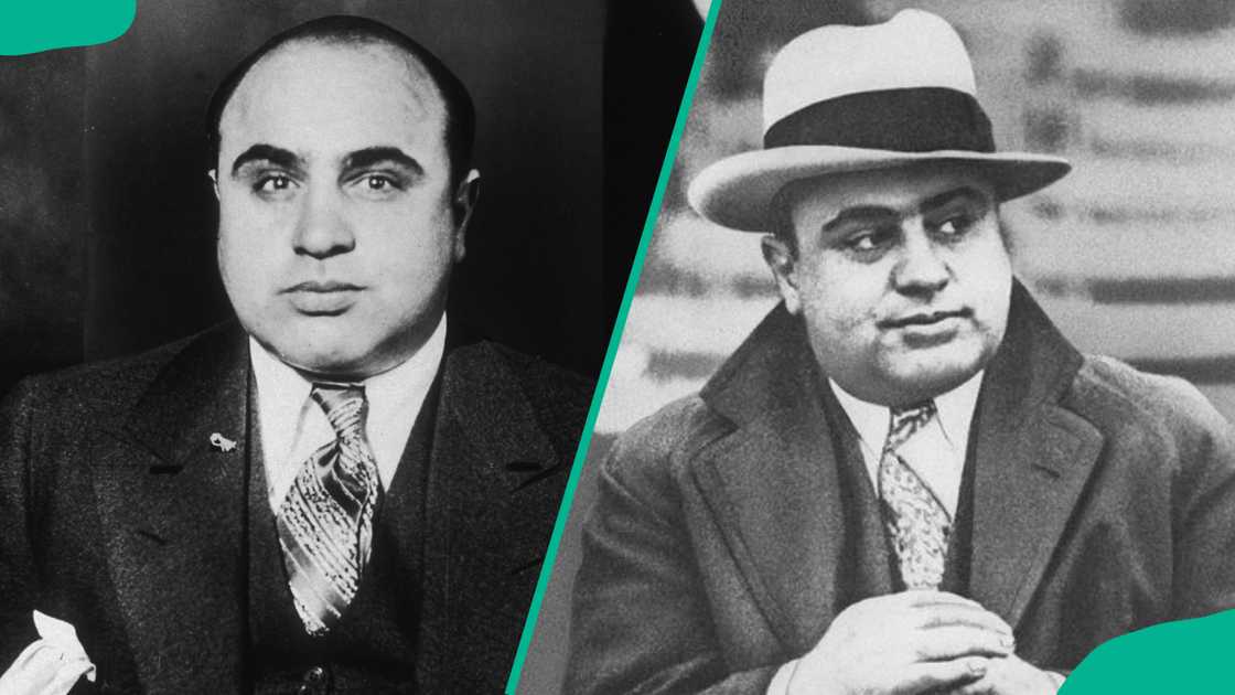 Al Capone dressed for different occasions. Al Capone dressed for different occasions.