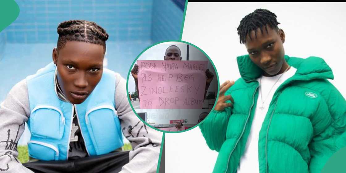 Zinoleesky: Fans protest for singer's album Zinoleesky: Fans protest for singer's album