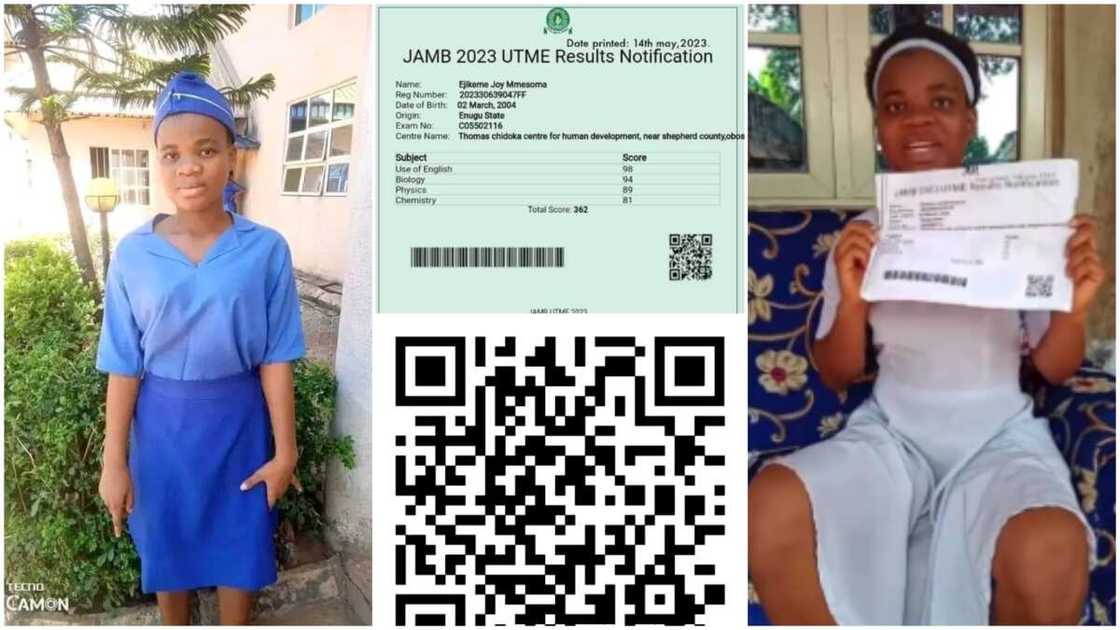 2023 JAMB score/Man created fake code. 2023 JAMB score/Man created fake code.