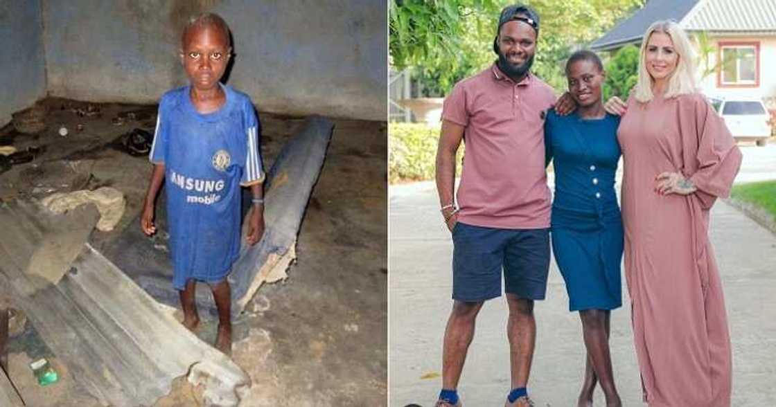 Transformation of little girl tagged a witch Transformation of little girl tagged a witch