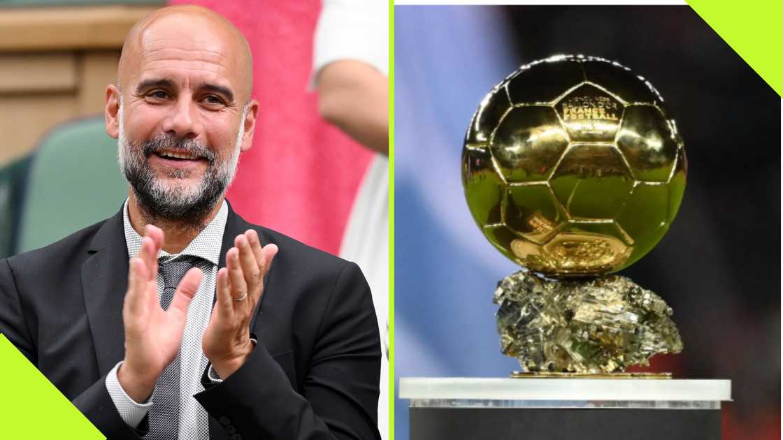 Pep Guardiola names who he thinks might win the Ballon